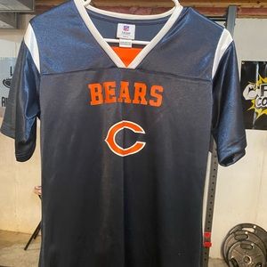 NFL Team Apparel Chicago Bears Jersey T-Shirt - Girls’ Size XL